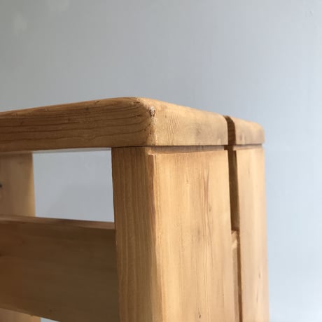 Slit Stool for "Les Arcs"-1 / Charlotte Perriand / 1970s