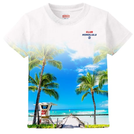 CLUB HONOLULU ハワイを感じるリゾートTシャツ