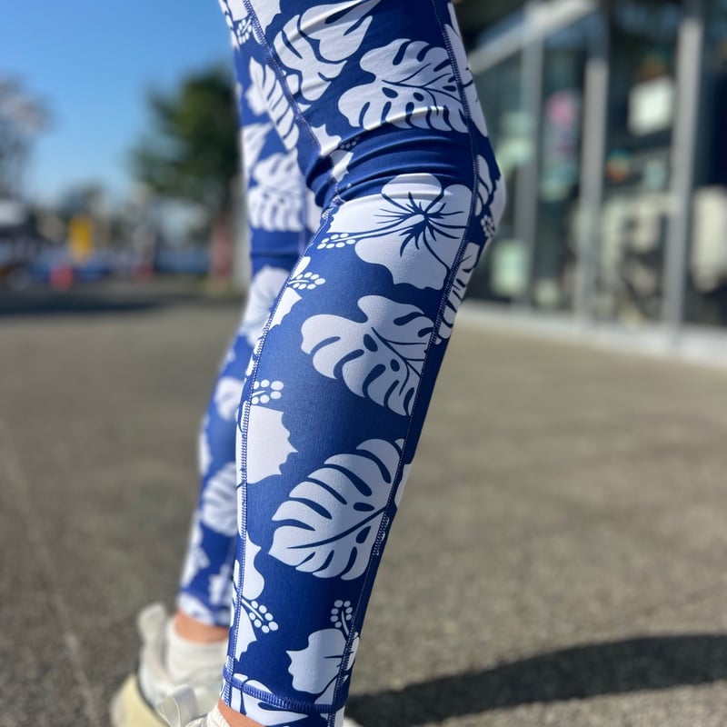 新発売 アロハ柄ショートタイツ-レディース（ELDORESOコラボ） | FROG