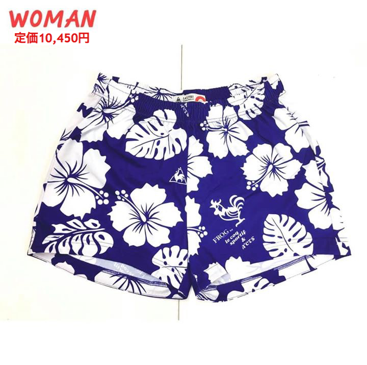 完売】ルコックコラボHAWAIIを感じるアロハ柄ランニングウェア