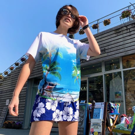 CLUB HONOLULU ハワイを感じるリゾートTシャツ
