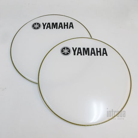 【ジャンク品】ヤマハ マーチング バスドラムヘッド　DH20B-250SW 2枚セット販売