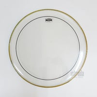 【ジャンク品】ヤマハレモバスドラムヘッドピンストライプクリア BB-PSCL22