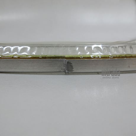 【ジャンク品】ヤマハレモバスドラムヘッドピンストライプクリア BB-PSCL22