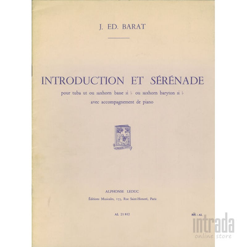 Introduction et Serenade チューバ & ピアノ伴奏 / ジョセフ Introduction et Serenade チューバ & ピアノ伴奏 / ジョセフ