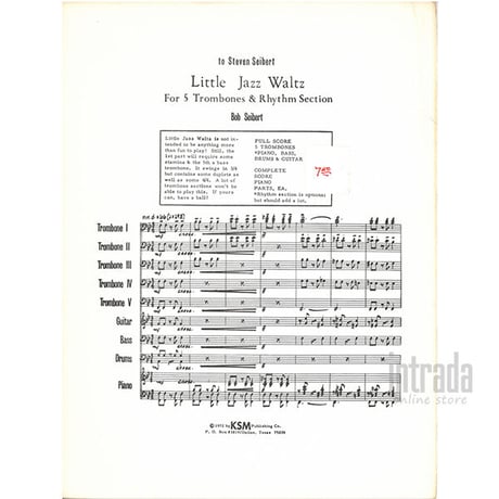 Little Jazz Waltz / ボブ・サイベール