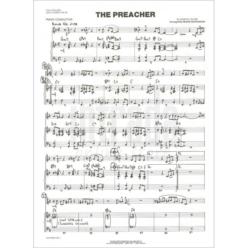 JAZZ COMBO PAK #6 / 「The Preacher」「Mercy,Mercy,