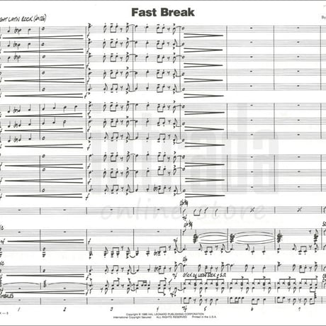 FAST BREAK / 「ファストブレイク」 ジョン・エドモンドソン