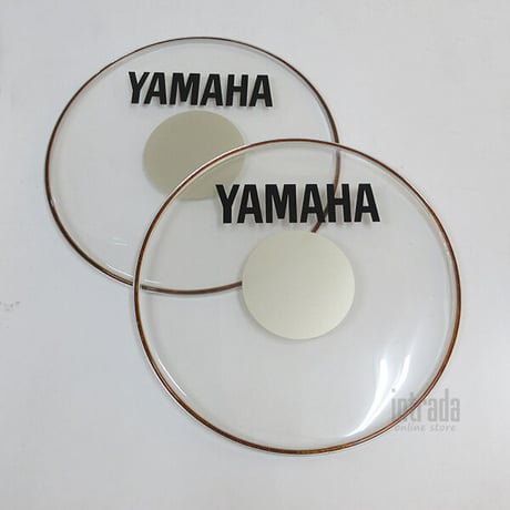 【ジャンク品】ヤマハ マーチングバスドラムヘッド シルキードット DH20B-250D 20インチ 2枚セット販売