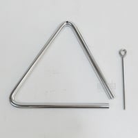 【中古品】KIKUTANI キクタニ オーケストラトライアングル 21cm