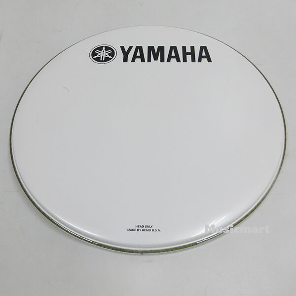ジャンク品】ヤマハレモ マーチングバスドラムヘッド パワー