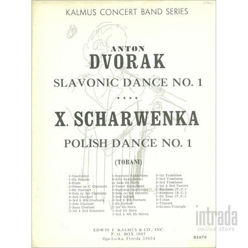 SLAVONIC DANCES No.1 (スラブ舞曲第一番) / ドヴォルザーク