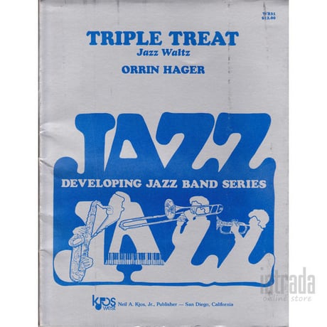 TRIPLE TREAT Jazz Waltz / オーリン・ヘイガー　WB31