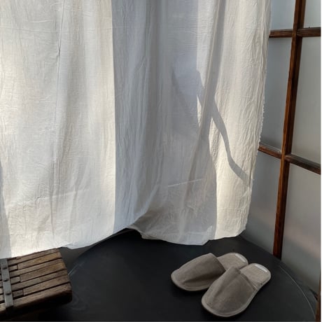 ●優しい生成りのシングルガーゼ　135cm×2m〜5m