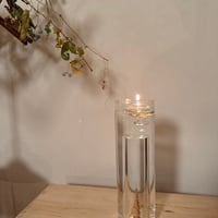 キャンドルホルダーと水に浮かぶランプのセット