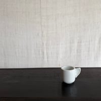 7.白磁のデミタスカップ