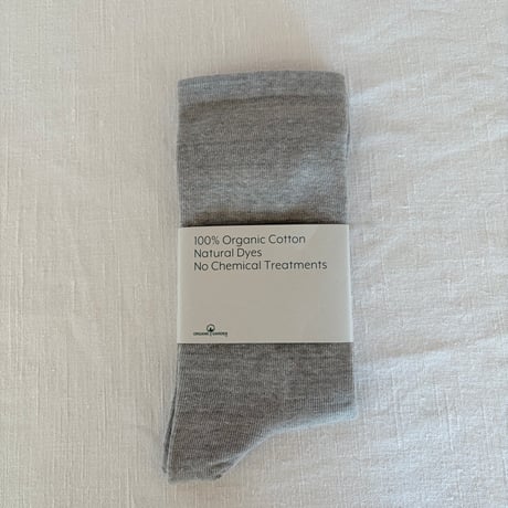 ORGANIC GARDEN   ゴムなしベーシックプレーンソックス