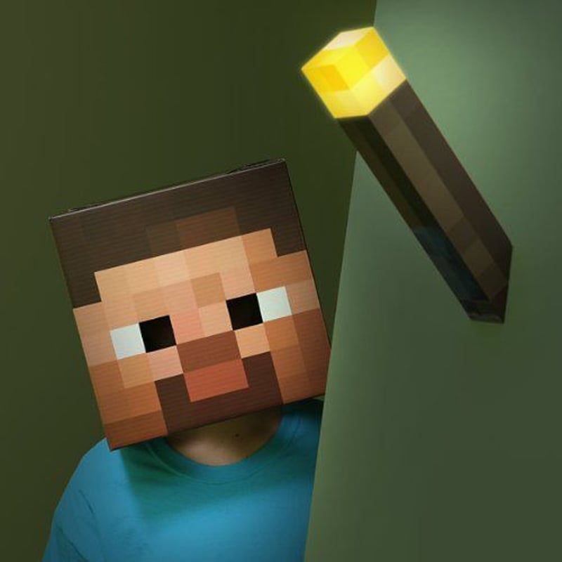 Minecraft ライトアップトーチ（松明）たいまつライト