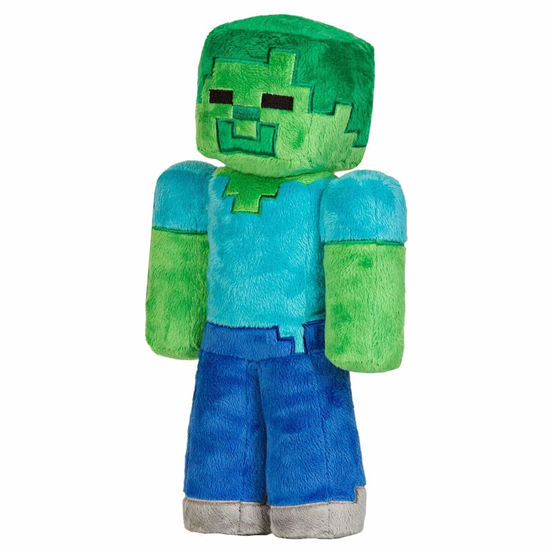 ぬいぐるみ ゾンビ / Minecraft 12 Zombie Plush with Hang