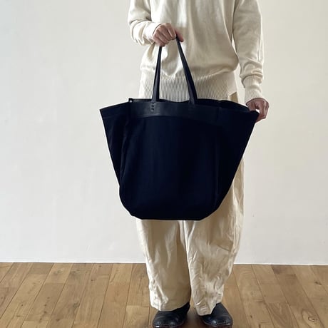 牛革×ナイロン・トートバッグ - Lサイズ（GAKBT-L）
