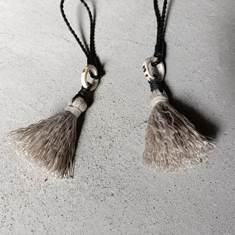 DEER×DEER HORN リネンタッセルチャーム