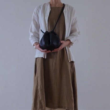パッチワーク巾着-Ｓサイズ・ブラック（GVPK-S）