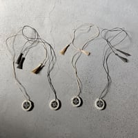 モチーフ刺繍・鹿ツノペンダント（DHSP）