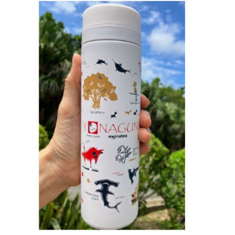 サーモステンレスボトル 300ml（旅するマチルダ島散歩） | onemahina's