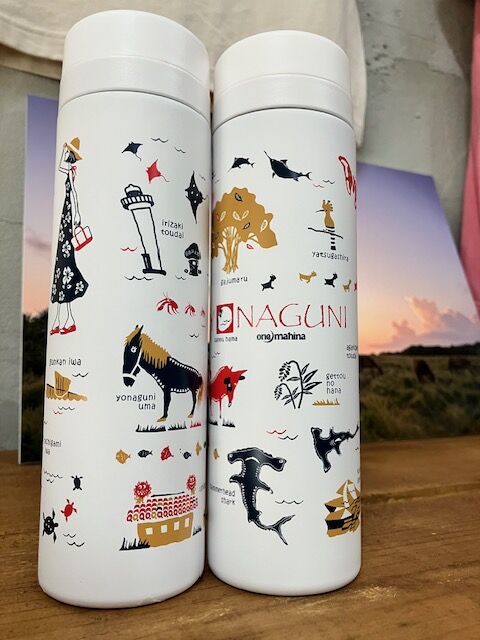 サーモステンレスボトル 300ml（旅するマチルダ島散歩） | onemahina's