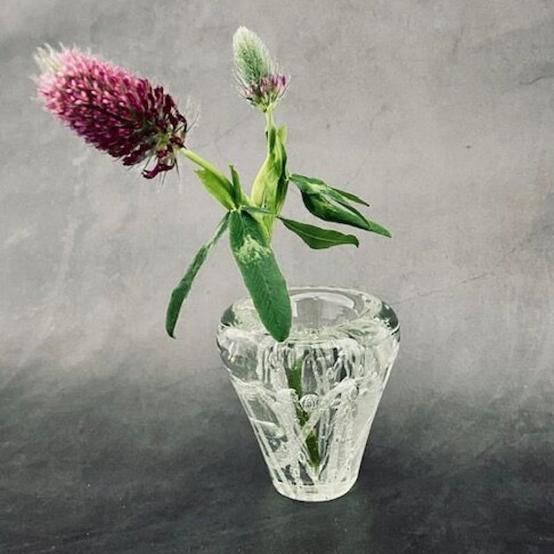 おおやぶみよ ガラスフラワーオブジェA おおやぶみよ＿かたまりVASE （2） | HIZUKI