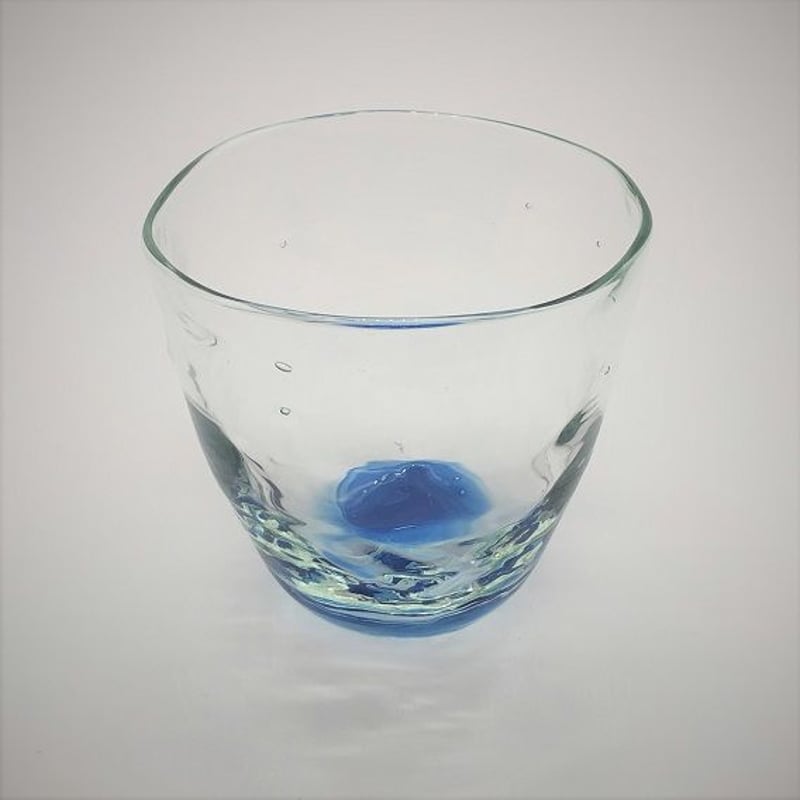おおやぶみよ＿スピカグラス（底青） | HIZUKI