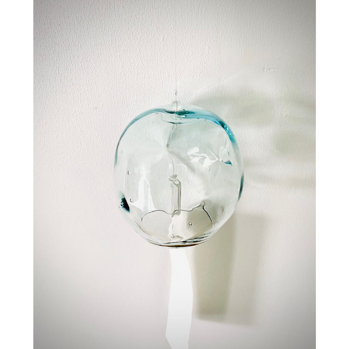 おおやぶみよスピカ風鈴ピンクガラス