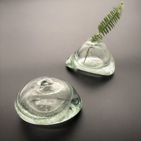 おおやぶみよ＿STONE VASE  （泡入り）
