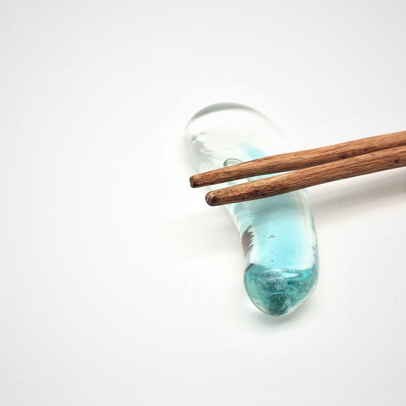 おおやぶみよ　箸置き5個セット おおやぶみよ＿箸置き（アクアブルー） | HIZUKI