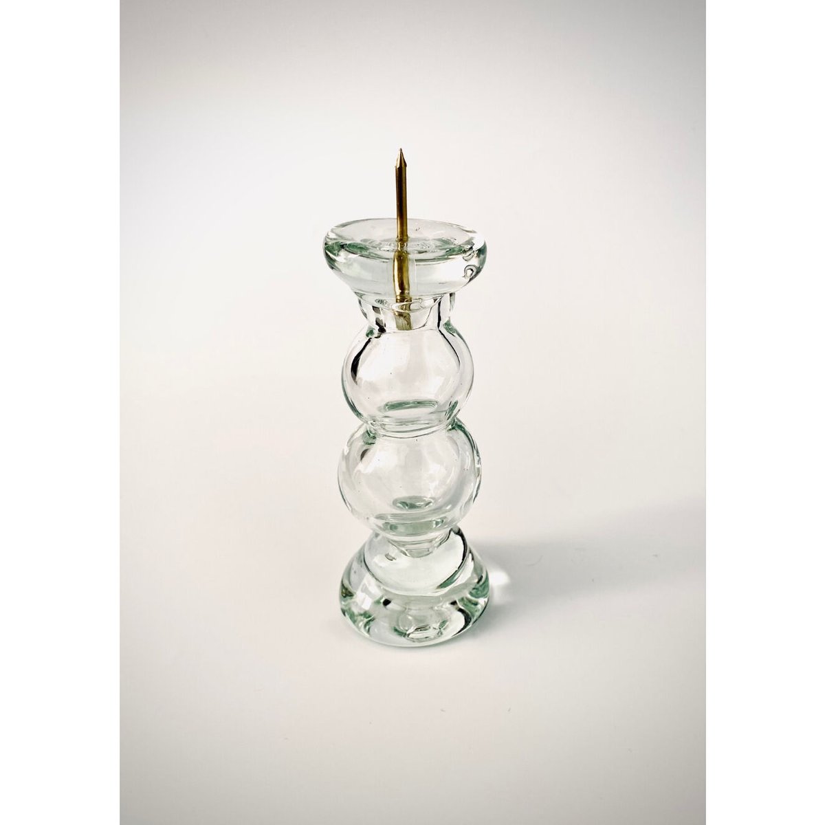 10/12までの限定出品！　新品未使用　おおやぶみよ　キャンドルスタンド　1本 おおやぶみよ＿キャンドルスタンド（クリア） | HIZUKI