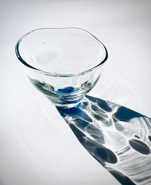 おおやぶみよ＿スピカぐい呑み（青） | HIZUKI