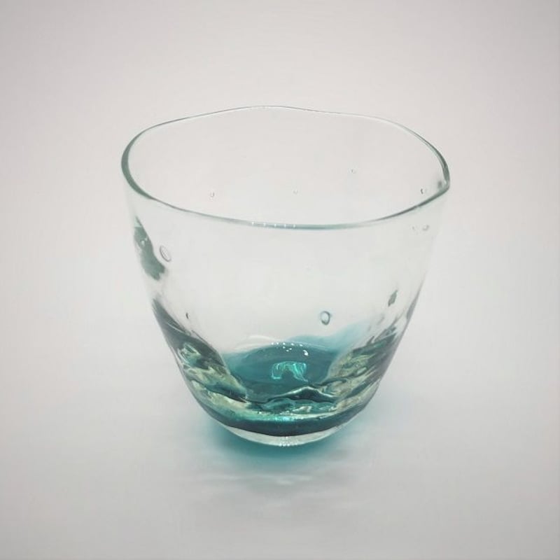おおやぶみよ＿スピカグラス（底緑） | HIZUKI