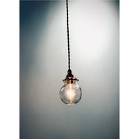 おおやぶみよ＿ランプシェード（丸）スピカ コード/ブロンズ | HIZUKI