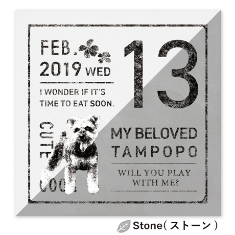 Anniversary Sign （アニバーサリー サイン）　S0サイズ（18.0×18.0cm）