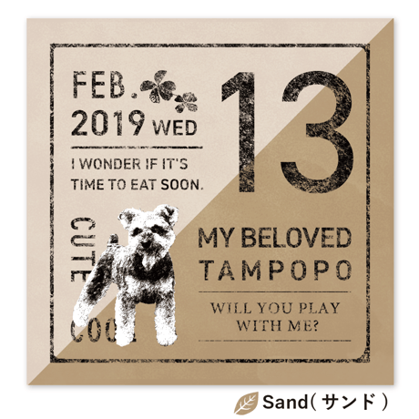 Anniversary Sign （アニバーサリー サイン）　S0サイズ（18.0×18.0cm）