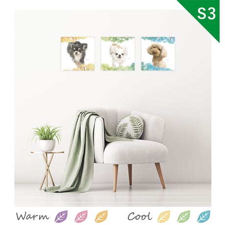 Blossom Connect （ブロッサム コネクト）　S3サイズ（27.3×27.3cm）×3枚