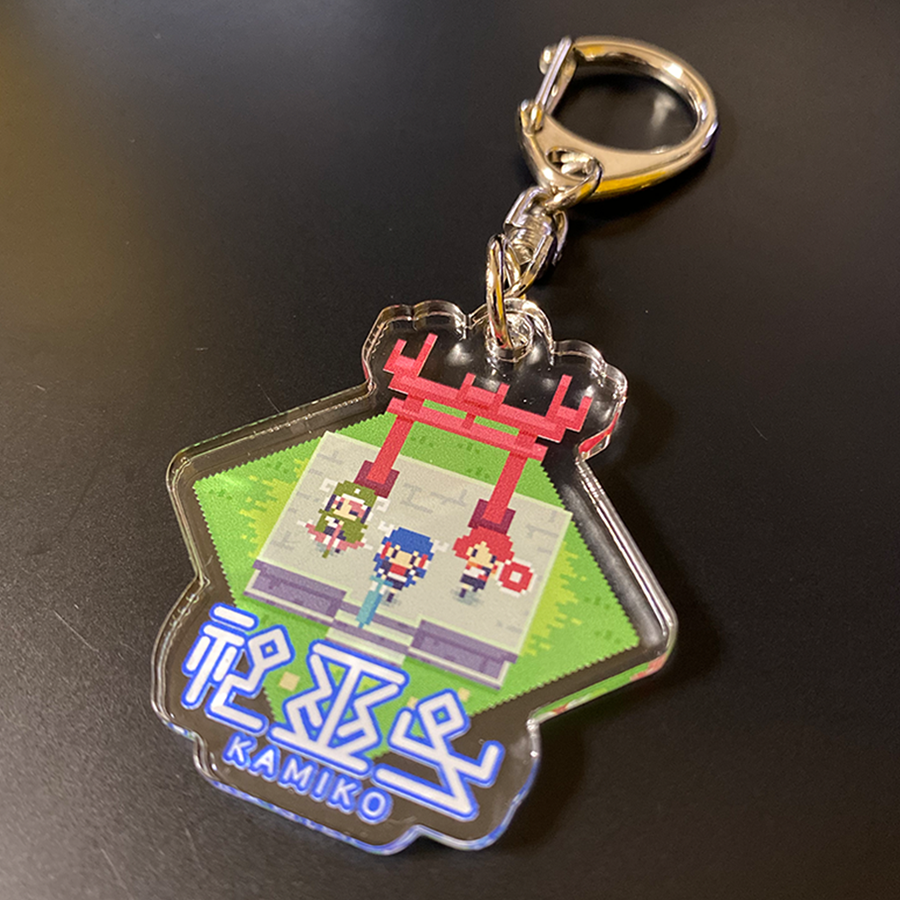 神巫女（カミコ）】アクリルキーホルダー | FLYHIGH STORE