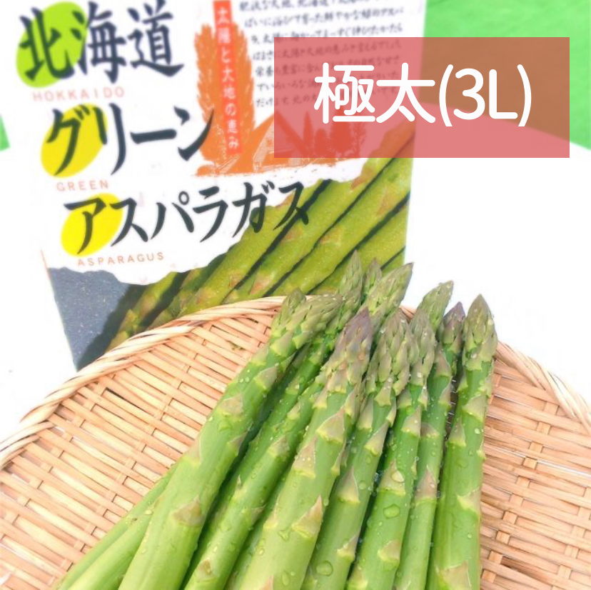 春限定！北海道アスパラガス(特選) 1kg | ほなみマルシェ