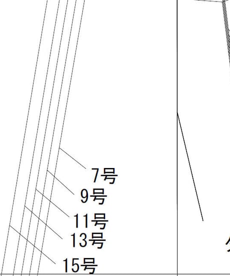 チノパンA/B試着用無料配布型紙（A4ダウンロード）