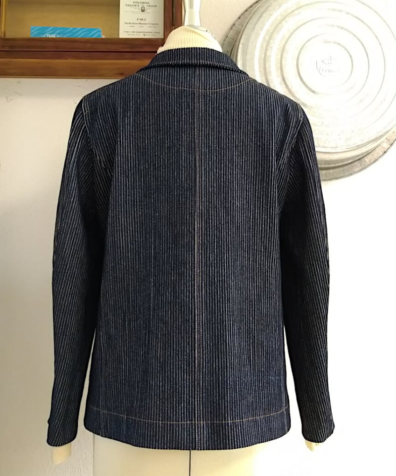 カバーオールジャケット 11号（A3ダウンロード用） | 型紙屋 Navy Plus