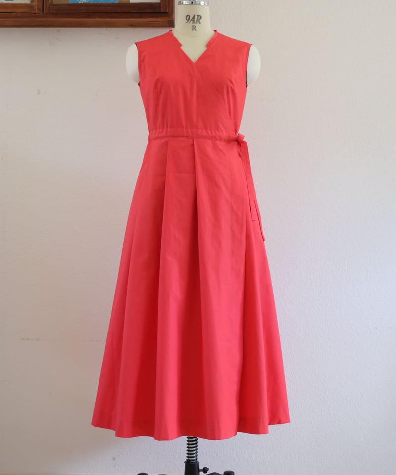 カシュクールワンピース 11号（A3ダウンロード用） | 型紙屋 Navy Plus