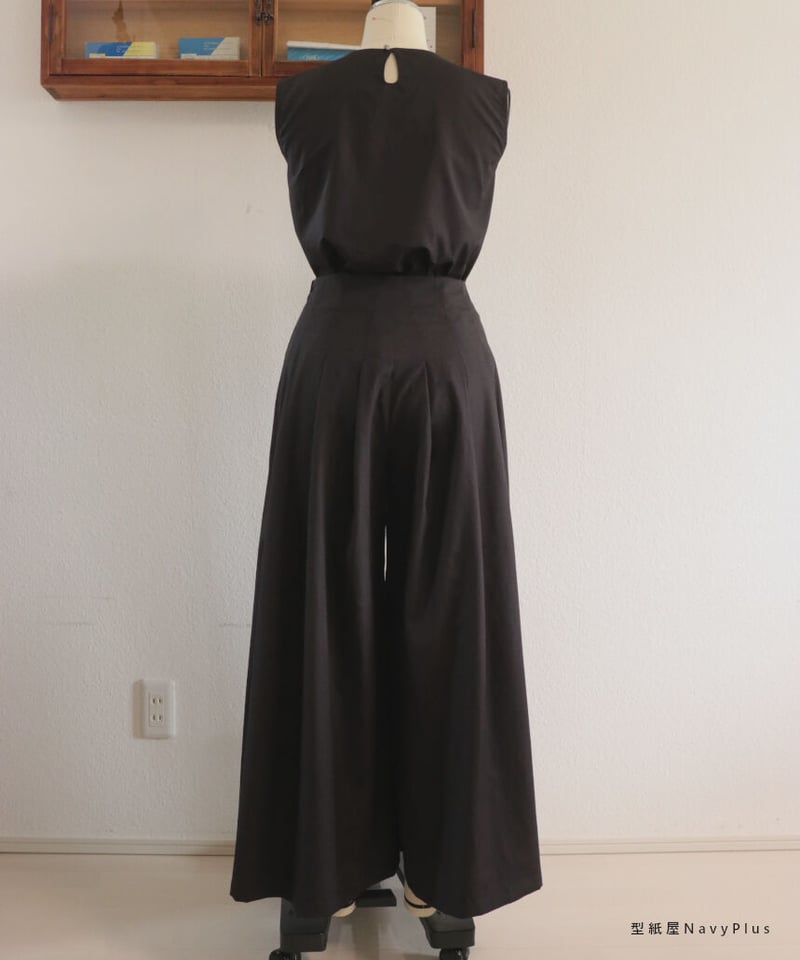 ノースリーブブラウス7号（A3ダウンロード用） | 型紙屋 Navy Plus