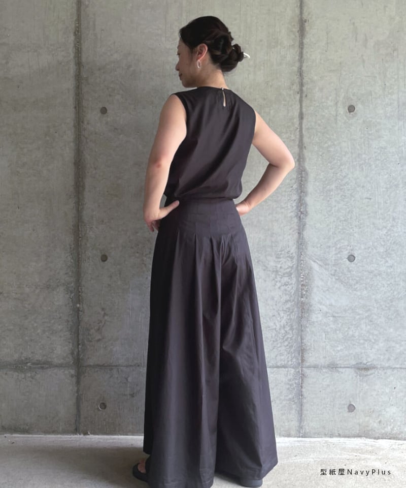 ノースリーブブラウス 7～15号（A0印刷済み型紙） | 型紙屋 Navy Plus