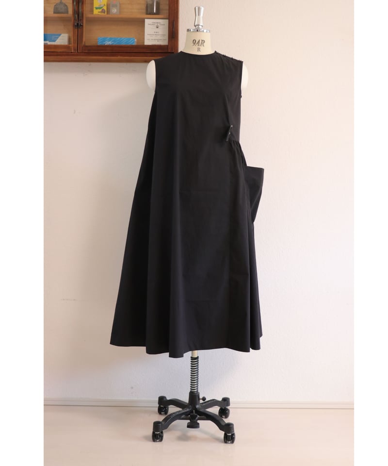 アシンメトリーワンピース 9号（A3ダウンロード用） | 型紙屋 Navy Plus