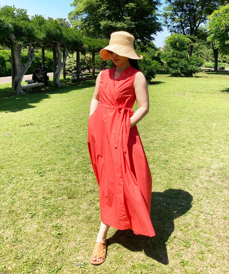 カシュクールワンピース 11号（A3ダウンロード用） | 型紙屋 Navy Plus